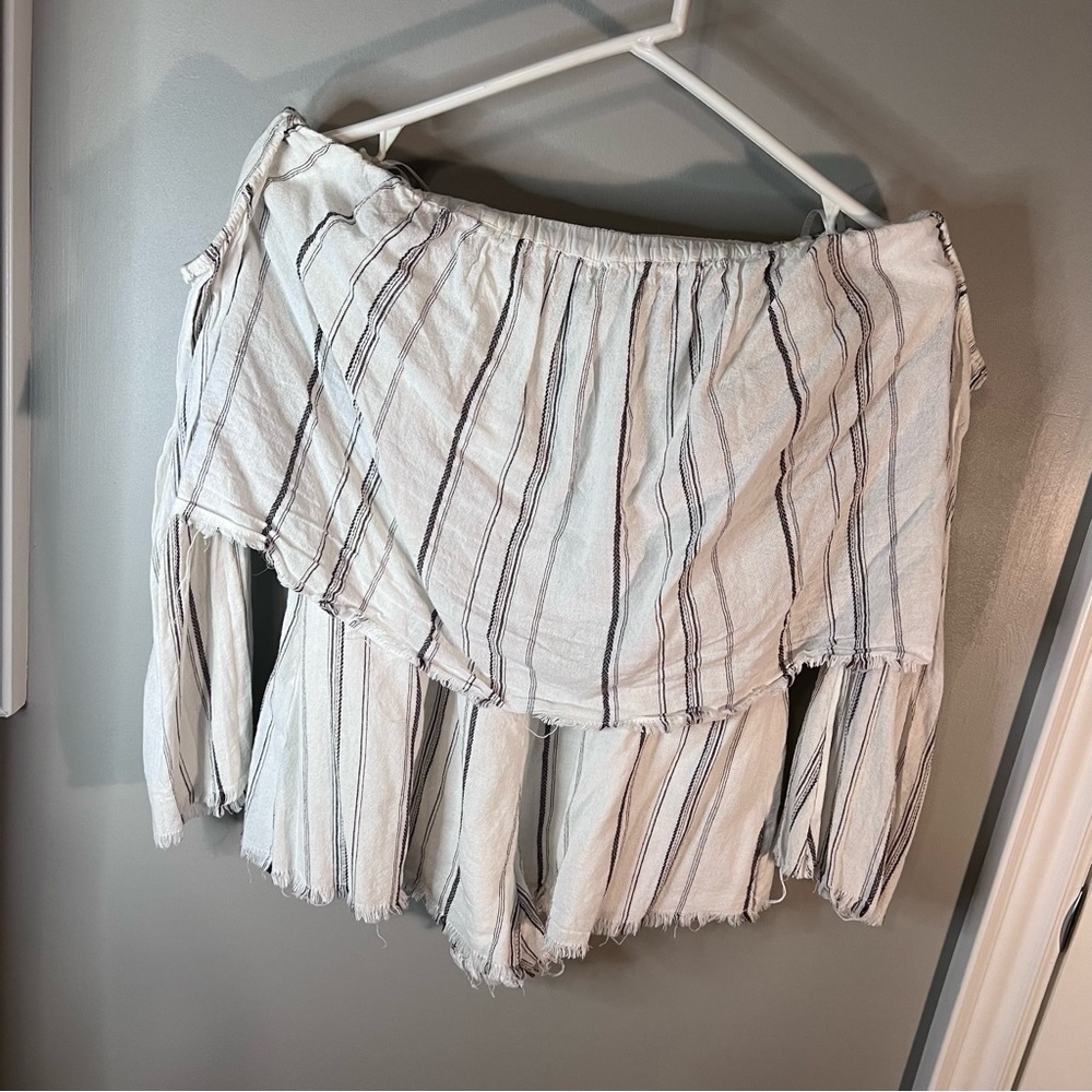 One piece short romper